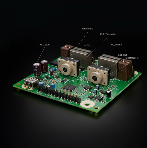 Discover how our xDSL transformers ensure robust broadband connectivity with high-frequency performance for industrial control equipment.